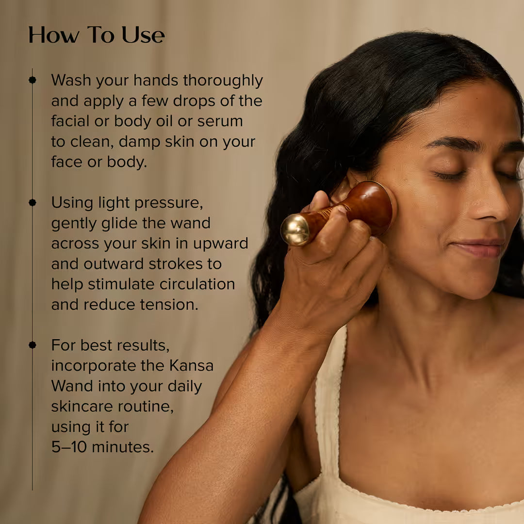 Slim Kansa Wand for face
